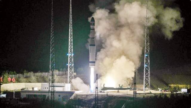 The Launch of Indigenous EO-3 Satellite