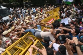 India's Opposition Shuts Down Parliament in Support of ‘Cockroach’ Protest Movement